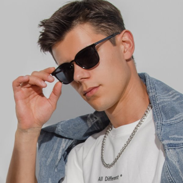 Lunettes de soleil carrées pour hommes et femmes, monture rectangulaire, Oculos Y2K rétro dégradé Hip Hop, UV400