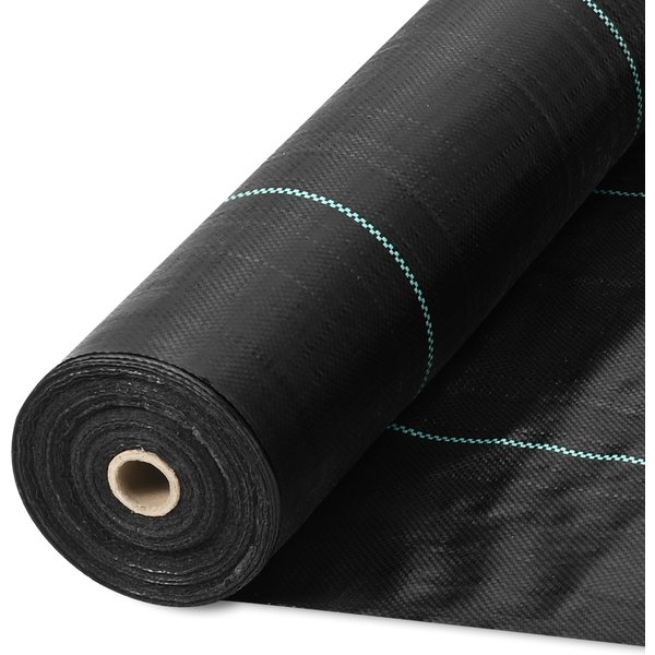 SucceBuy Unkrautvlies, Hochleistungs-Gartenvlies, Gewebtes PP-Unkrautbekämpfungsvlies für Einfahrten, Geotextil-Gewebe für Landschaftsbau