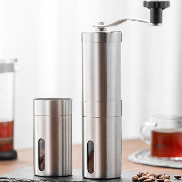 GIANXI moulin à café manuel Portable en acier inoxydable moulin à grains de café professionnel réglable accessoires de café faits à la main