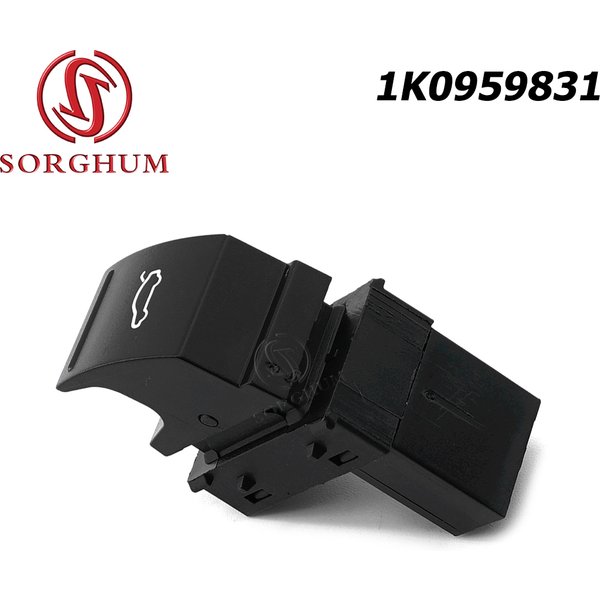 SORGHUM 1K0959831 Rear Trunk Lock Button Release Control Switch For Volkswagen Jetta MK6 Scirocco Polo 60 2009-2014 16D959831B