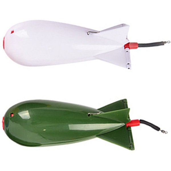 Karpfen Angeln Rakete Feeder Spod Bombe Float Decoy Köder Rack Pellet Rakete Feeder Angeln Köder Feeder Angelgerät Zubehör