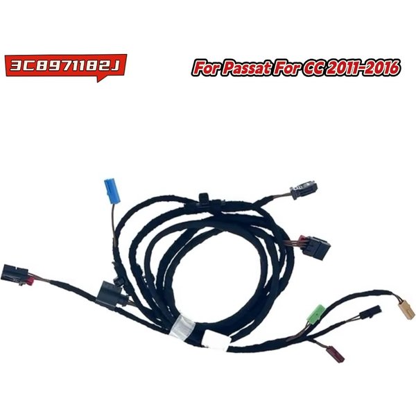 Für -VW -Passat CC 2011-2016 Linker hinterer Kofferraumdeckel Heckklappenkabel Verkabelung 3C8971182J Hochwertiges, einfach zu installierendes Zubehör