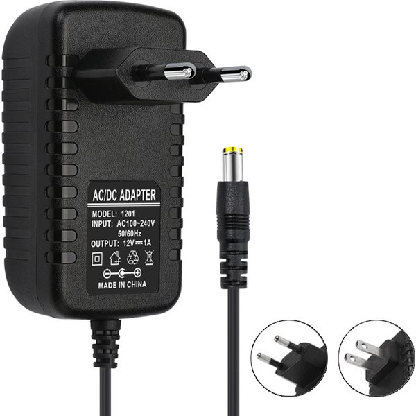 12V Universal Power Supply Transformer 100V 220V To Dc 12V Converter Charger Adaptor EU US For Led Light Strips Switching