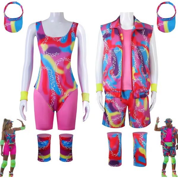Boys Girls Sports Style Swimsuit Cos Hot Movie Clothing Children Cosplay Suit Ken Daily Wear Beach Halloween Party Costumes