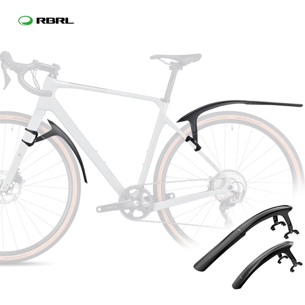 RBRL Bicycle Mudguard Gravel Wings 700c Universal Mudguard Bicycle 28 Inch Adjustable and Easy to Install Mudguard for Road Bike