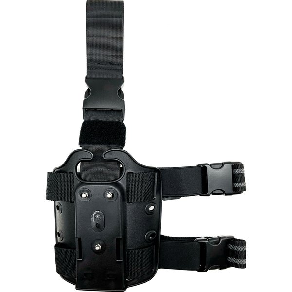 Plate-forme de jambe tombante Airsoft noire, plate-forme de plate-forme de montage de cuisse tactique, panneau d'étui de jambe tombante, pour jeux CS de Paintball de chasse