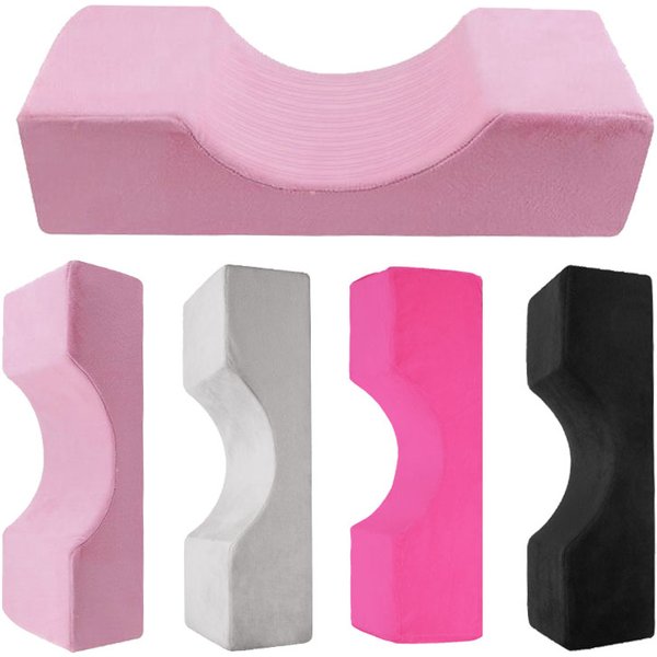Oreiller pour cils, soutien du cou, oreiller doux, greffage de cils, mousse à mémoire de forme, Extension de cils, avec poche, Salon de maquillage
