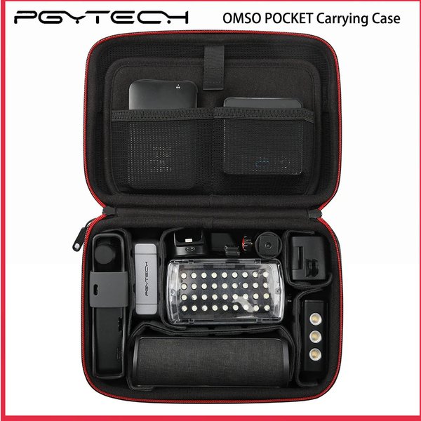 PGYTECH Action Camera Carrying Case For Gopro /insta360 Travel Storage Bag EVA Box Portable Xiaomi Omso Pocket/Action 2 Handbag