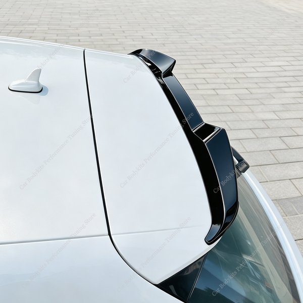 Aileron arrière noir brillant ABS pour Audi A3 S3 RS3 8V TFSI FSI TDI S-Line 4 portes Sportback 2013-2019, kit carrosserie
