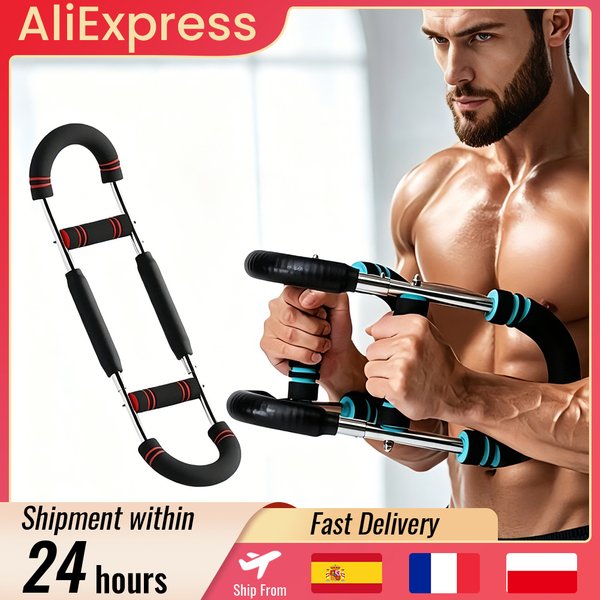 Twister Armtrainer 30-50kg Verstellbarer Brustmuskeltrainer, Unterarm-Trizeps-Brust-Trainingsgerät zur Muskelstärkung für Männer & Frauen, Körperkrafttrainer, Heimfitnessgerät