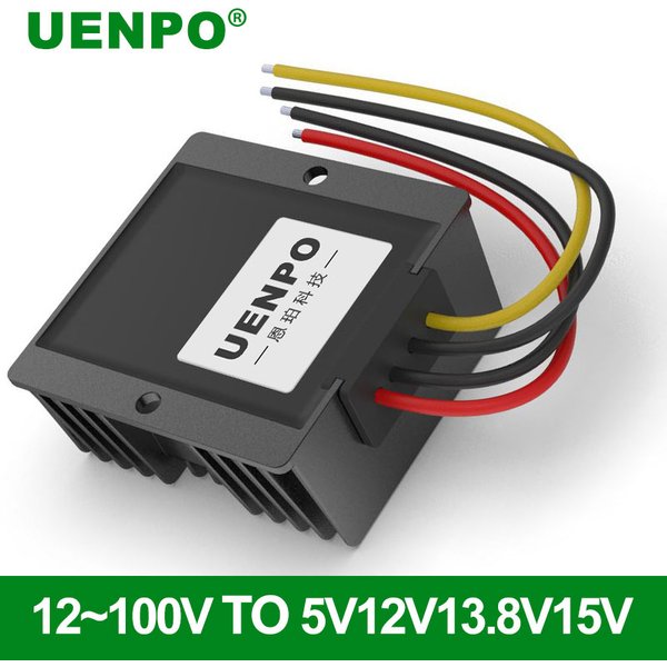 Convertisseur de puissance DC-DC abaisseur 24V 36V 48V 60V 72V 80V 90V 12V-100V vers 12V 15A 20A 25A 40A, module transformateur, alimentation de voiture