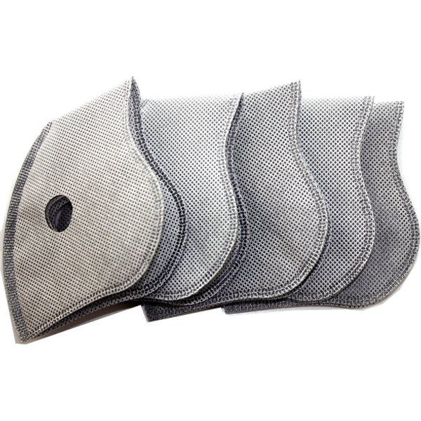 Anti-Staub 5 Schichten Fahrrad Gesichts masken Filter MTB Rennrad ausrüstung staub dicht PM2.5 Aktivkohle filter Ersatz schutz