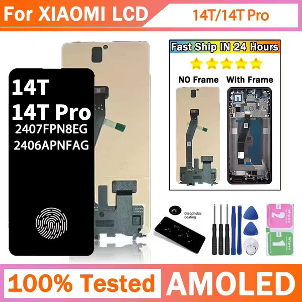 6.67 "écran pour Xiaomi 14T 2406APNFAG LCD pour Mi 14T Pro 2407FPN8EG affichage tactile numériseur pour Redmi K70 Ultra affichage