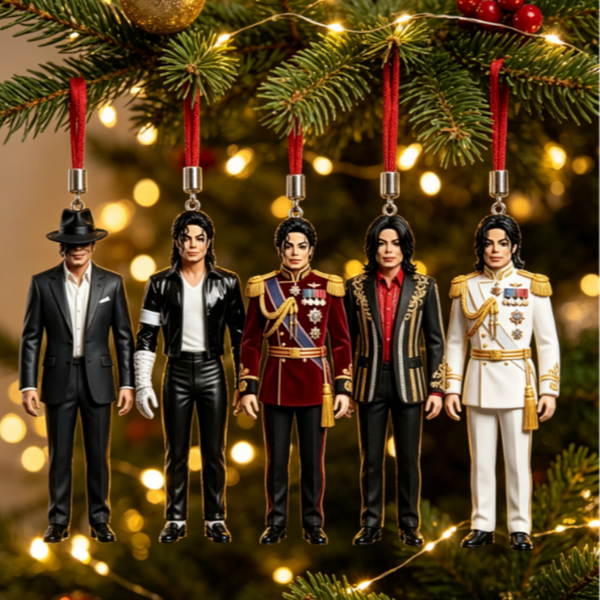Calendrier de l'avent de Noël 2026, légende de Michael Jackson, compte à rebours de 24 jours, mini figurines, décorations, cadeau de collection pour les fans de musique