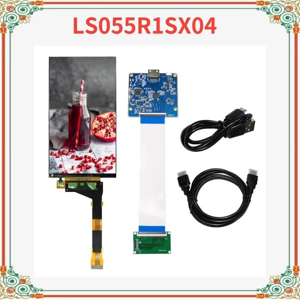 Écran LCD Original 5.5 "2K LS055R1SX04, 3D, HDMI, Compatible avec MIPI vers carte d'imprimante 1440x2560, retrait/avec rétro-éclairage