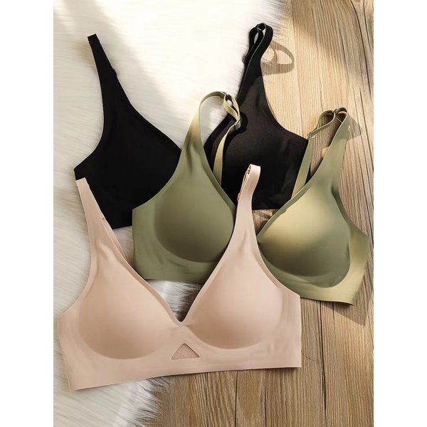 Soutien-gorge sans armatures push-up pour femmes, bralette invisible en maille à décolleté plongeant, lingerie sexy, sous-vêtements mode, tailles S~XL