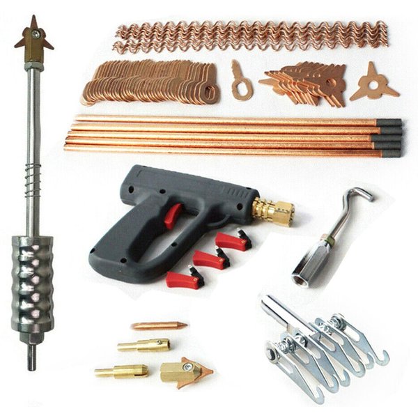 86pc Stud Schweißer Dent Puller Kit Auto Körper Panel Dent Spot Schweißen Reparatur Werkzeug