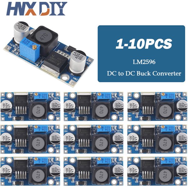 1/5/10pcs LM2596 DC to DC Buck Converter 3.0-40V to 1.5-35V Power Supply Step Down Module