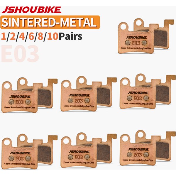 1/2/4/6/8/10 Pairs Sintered Metal Hydraulic Brake Pads for DYISLAND LD-200PLUS,LD4X-600,LDX-300,E-BIKE,XOD D610 Bike Parts
