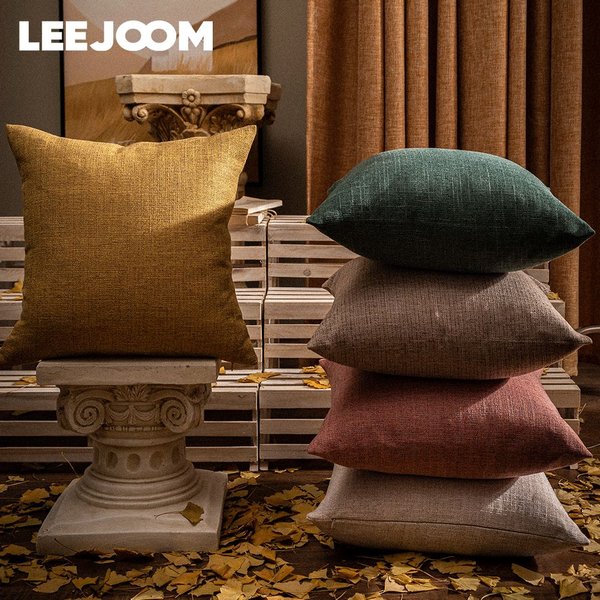 NAPEARL chaud automne hiver Style solide taies d'oreiller canapé housses de coussin jeter taies d'oreiller pour la décoration intérieure 45x45 cm 1 PC