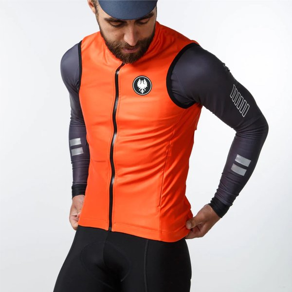 Gilet coupe-vent imperméable et respirant pour hommes, coupe-vent à manches longues, vêtements de cyclisme, Production en usine