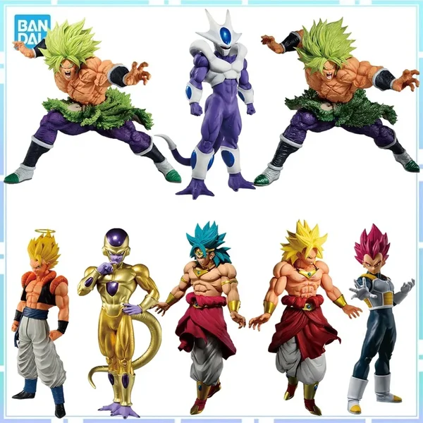 Bandai Original Anime Dragon Ball Z Ichiban Kuji retour la série de films Frieza Gogeta refroidisseur Broly végéta figurine modèle jouets