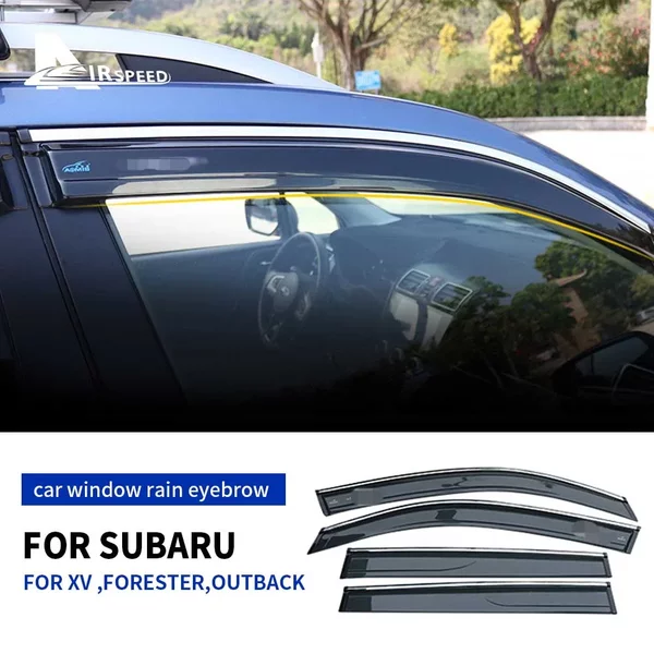 Pare-pluie pour vitres de voiture Subaru Forester XV Outback, déflecteur de vent et de soleil, accessoires auto imperméables, bande de protection pour vitres de voiture