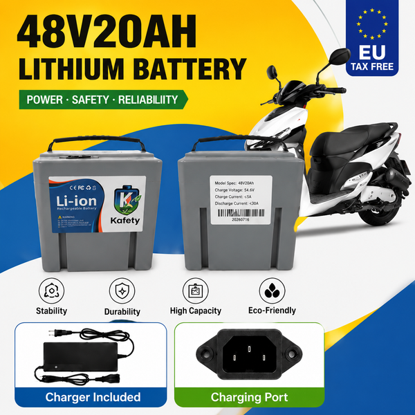 48V 20Ah 18650 Lithium-Akku-Pack, Hochleistungs-Akku, Polen, lokales Lager, schneller Versand, Lufttransport, geeignet für 250-3000W Elektromotoren von Fahrrädern.