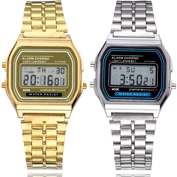 Nouvelle montre numérique LED pour hommes multifonction alarme horloge électronique étanche Simple hommes femmes chronomètre montres LED horloges