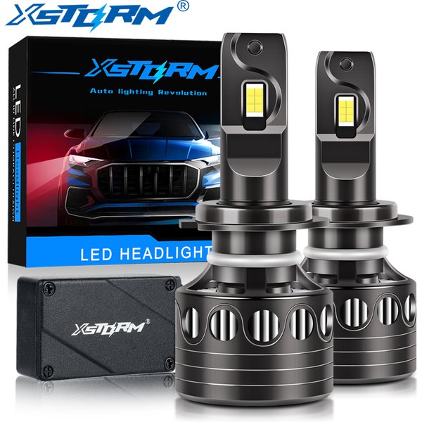XSTORM H7 LED Canbus H1 H3 H4 H8 H11 H16 9005 HB3 9006 HB4 9012 HIR2 160W 80000LM Auto scheinwerfer Birne für Turbo Lampe Autos