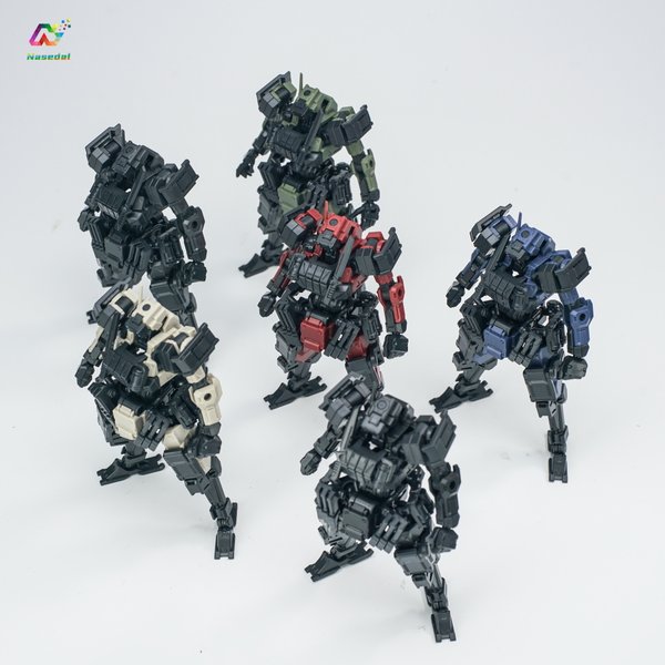 Sheik Mainland 1/18 3MIN Project FENRIR A6 Kits de modèles de mecha modulaires et détachables de type assaut pour collections et expositions de science-fiction