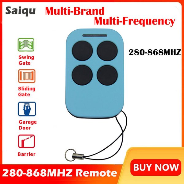 Télécommande de garage multifréquence universelle, duplicateur multi-code, copie face à face, télécommande de porte de marque, Z successifs de 280 à 868