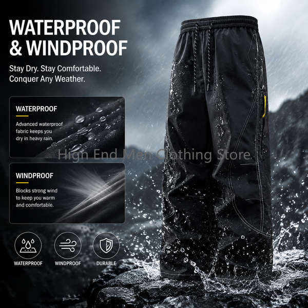 Wasserdichte Cargohose für Herren, Taktische Hose für Outdoor, Bergsteigen, Wandern, Arbeit, Jagd, Angeln, Radfahren, Camping und Jogging