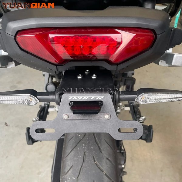 Tracer 9 GT support de plaque d'immatriculation pour YAMAHA MT09 MT07 TRACER 900 700 GT 7GT 9GT FJ09 2025 éliminateur de garde-boue arrière de moto bien rangé