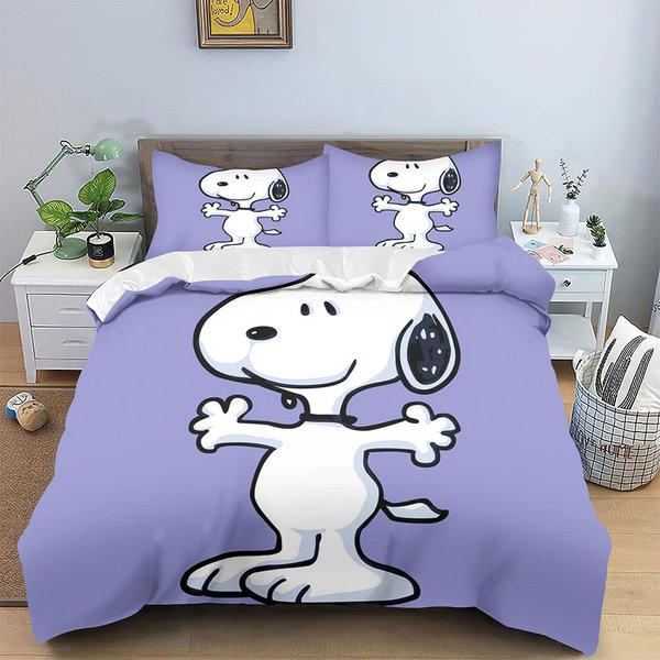 Cartoon Snoopy Bedding Set, Home Decor-image