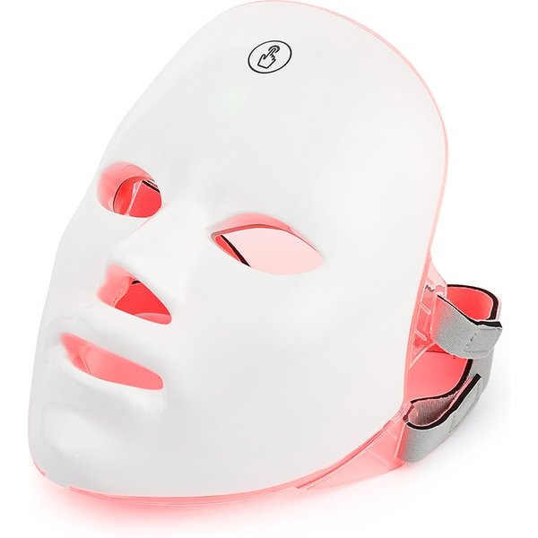 Masque Facial LED Rechargeable 7 couleurs LED Photon masque de beauté rajeunissement de la peau maison Lifting du visage blanchissant soins de la peau masque de beauté
