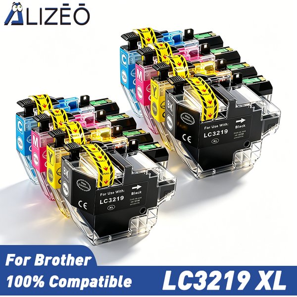 Cartouche d'encre Compatible LC3219XL 3219XL LC3219 LC3217, pour Brother MFC J5330DW J5335DW J5730DW J5930DW J6530DW J6930DW J6935DW