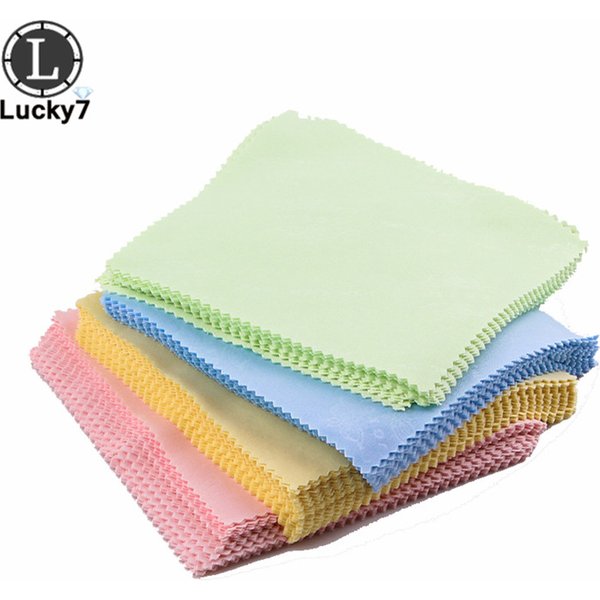 Chiffon de nettoyage pour bijoux, 10 pièces, coton, cachemire, titane, acier, entretien, lunettes spéciales, vente en gros