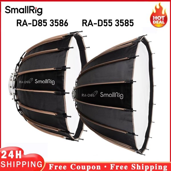 SmallRig RA-D85 RA-D55 Parabol-Softbox 55 cm 85 cm Laterne-Softbox Wabengitter-Softbox für Bowens Mount Light-3586 3585