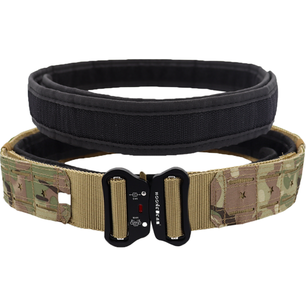 Wysokiej jakości taktyczny 2-calowy pas bojowy z szybkozłączką metalową klamrą MOLLE męskie paski Camo 3415