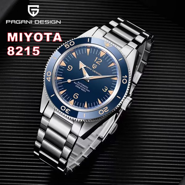 2025 New PAGANI DESIGN Men's Miyota 8215 Mechanical Watch Pays Tribute To The Stainless Steel YS005 Sapphire Waterproof 20bar