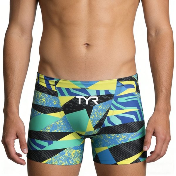 Sommer Herren Schwimm-Jammer Ausdauer-Trainingsbadeanzug Kurze Strandbadehose Neue Jammers Schwimmbekleidung Sport Surfshorts