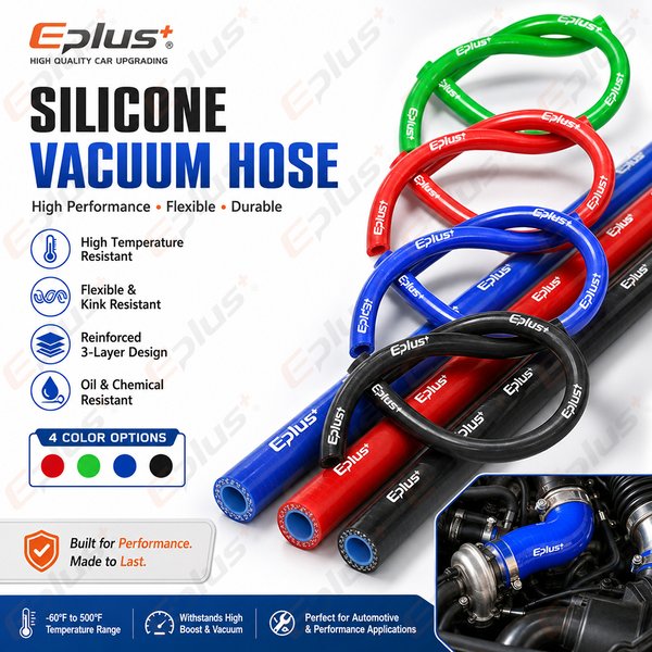 Tuyau flexible universel en silicone à 4 couches, 1 mètre, multi-usages, pour réparation de conduites d'eau et d'air, rouge, bleu, vert, noir