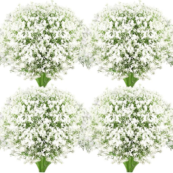 Gypsophila Artificial Flowers Bridal Accessories Christmas Home Decor Vase Dining Indoor Bonsai Diy for Wedding Holiday Supplies