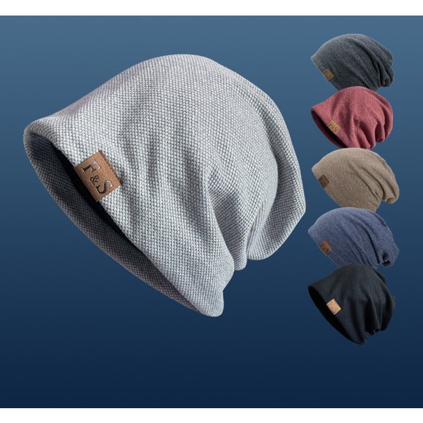 Bonnet de sommeil léger doublé doux pour femme, chapeau décontracté des quatre saisons