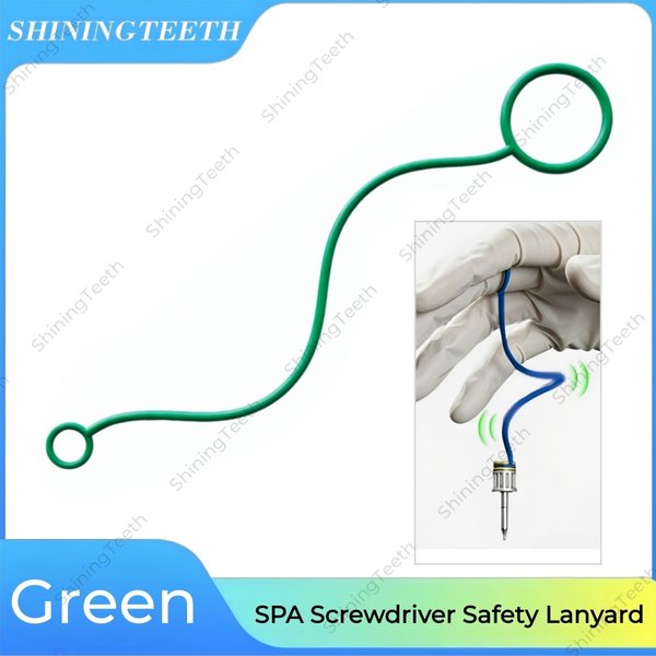 Dental SPA Implantat-Schraubendreher mit Anti-Fall-Sicherheitsleine, Silikon-Gurtzeug-Werkzeug, Zahnarzt-Implantat-Zubehör