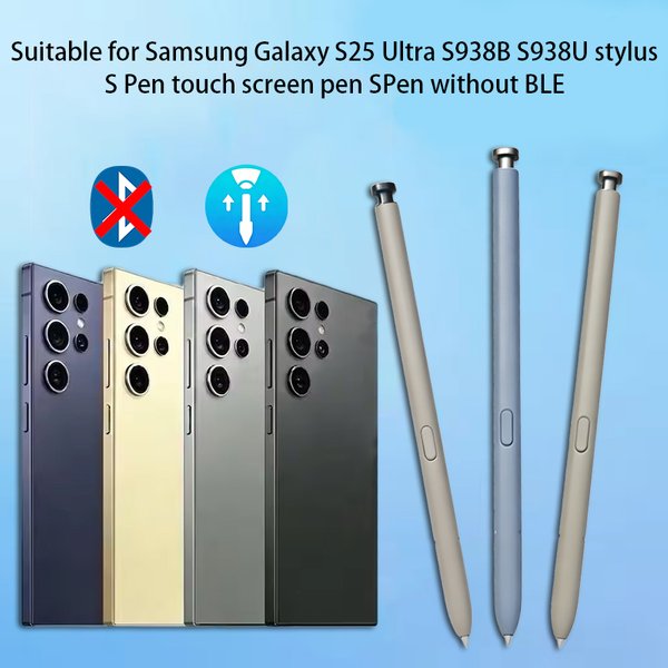 Stylet pour Samsung Galaxy S25 Ultra, remplacement du S Pen pour la série S25 Ultra SM-S938, design ergonomique, stylet tactile