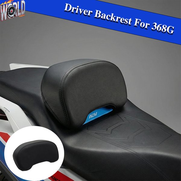 Appui-dos conducteur ZT-368G 2025 pour moto ZONTES 368G ADV G368 2026 – Coussin de soutien lombaire élargi