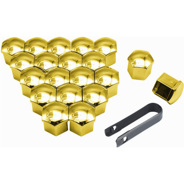 Car Styling 20Pcs Universal Anti-Rust 17 19 21mm ABS Auto parts Trim Tyre Wheel Nut Screw Bolt Protection Covers Caps for