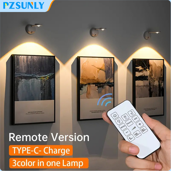 Veilleuse capteur de mouvement lumière sans fil USB LED pour cuisine chambre murale salon capteur applique éclairage intérieur LED USB